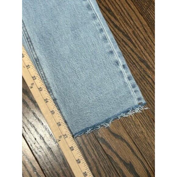 Generation Love Justine Jeans Button Fray Hem Ankle Denim Blue Size 28 NEW - Picture 3 of 11